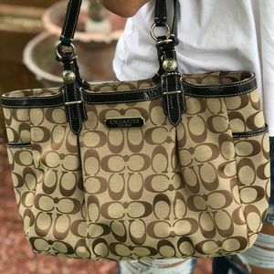 Brown/tan Coach Purse